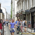 Rue Vieille du Temple, a shopping street in Le Marais